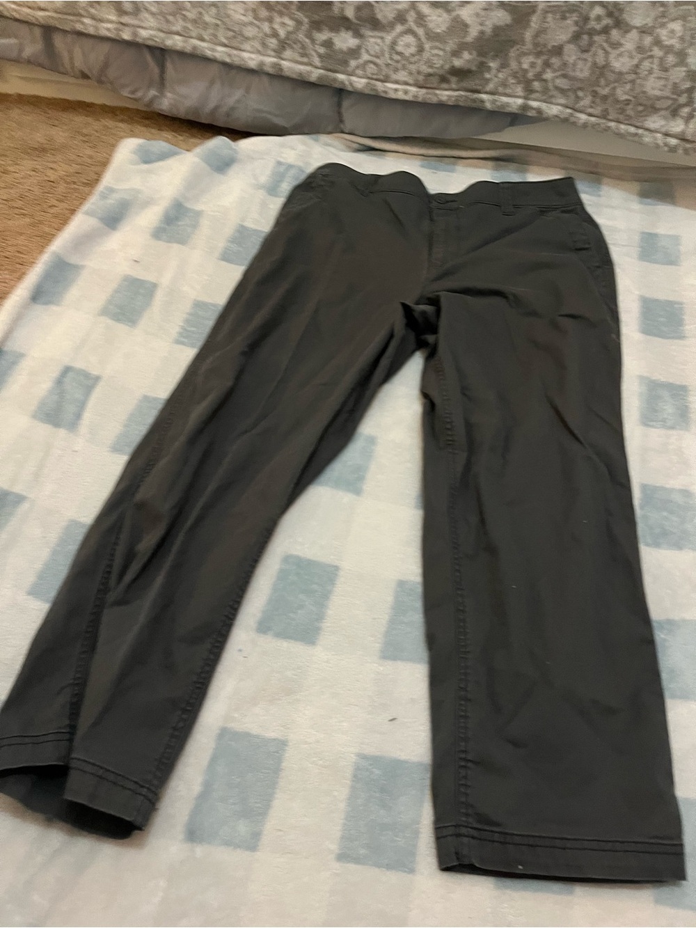 Old Navy Women's Black Straight-Leg Pants